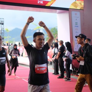 Race photo from KEDIRI HALF MARATHON 2026