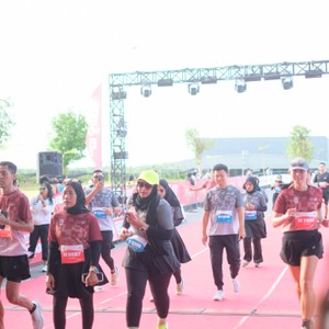 Race photo from KEDIRI HALF MARATHON 2026