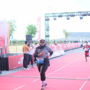 Race photo from KEDIRI HALF MARATHON 2026