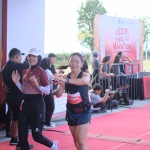 Race photo from KEDIRI HALF MARATHON 2026