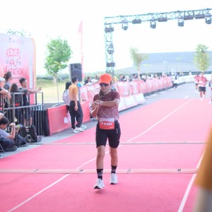 Race photo from KEDIRI HALF MARATHON 2026
