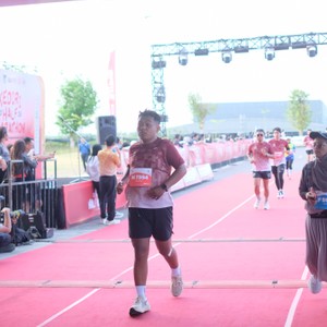 Race photo from KEDIRI HALF MARATHON 2026