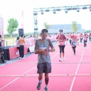 Race photo from KEDIRI HALF MARATHON 2026