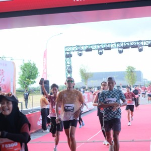 Race photo from KEDIRI HALF MARATHON 2026