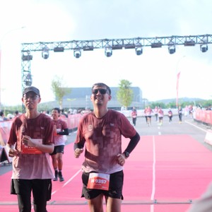 Race photo from KEDIRI HALF MARATHON 2026