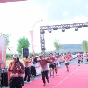 Race photo from KEDIRI HALF MARATHON 2026