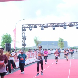 Race photo from KEDIRI HALF MARATHON 2026