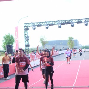Race photo from KEDIRI HALF MARATHON 2026