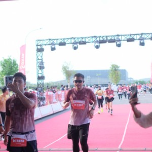 Race photo from KEDIRI HALF MARATHON 2026