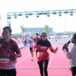 Race photo from KEDIRI HALF MARATHON 2026