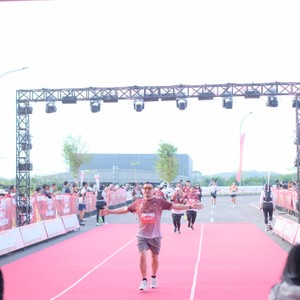 Race photo from KEDIRI HALF MARATHON 2026