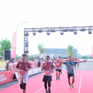 Race photo from KEDIRI HALF MARATHON 2026