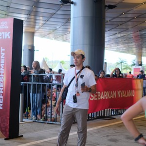 Race photo from KEDIRI HALF MARATHON 2026