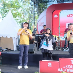 Race photo from KEDIRI HALF MARATHON 2026