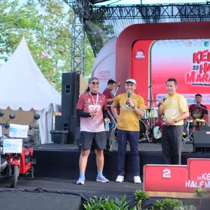 Race photo from KEDIRI HALF MARATHON 2026