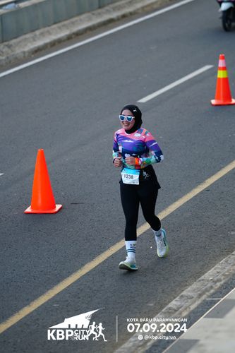 Race photo from KBP City Run 2024