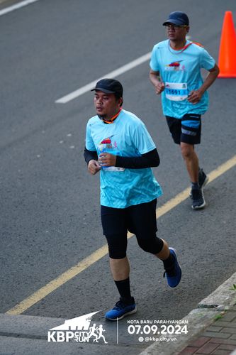 Race photo from KBP City Run 2024