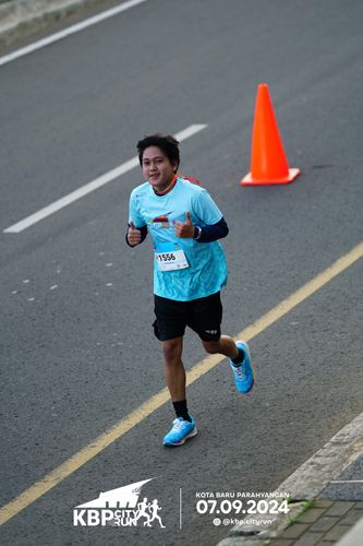 Race photo from KBP City Run 2024
