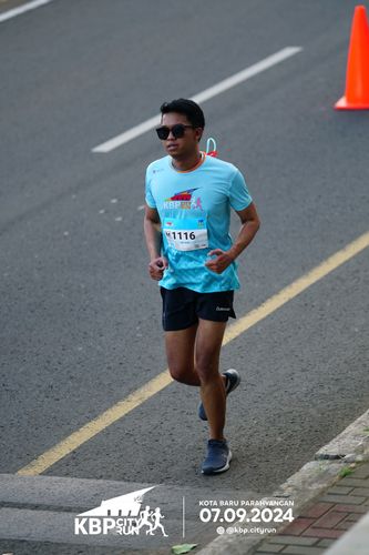 Race photo from KBP City Run 2024