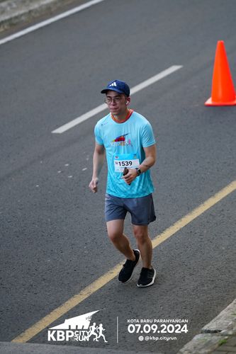 Race photo from KBP City Run 2024