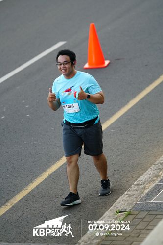 Race photo from KBP City Run 2024
