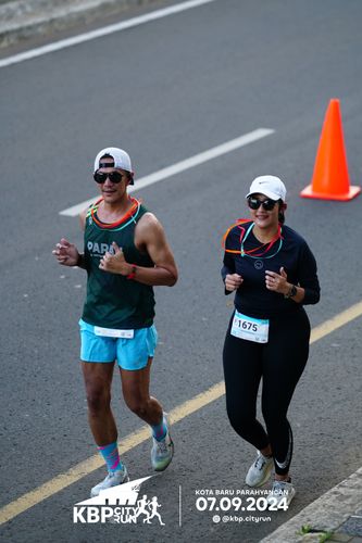 Race photo from KBP City Run 2024