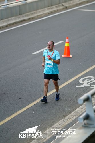 Race photo from KBP City Run 2024
