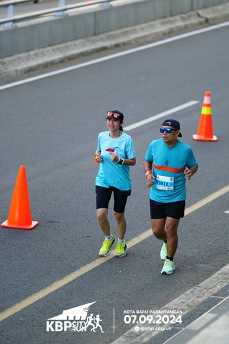 Race photo from KBP City Run 2024