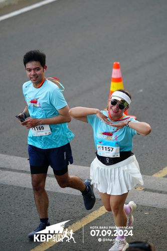 Race photo from KBP City Run 2024