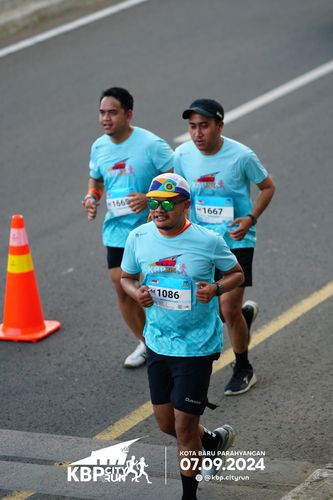 Race photo from KBP City Run 2024
