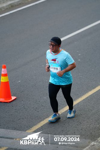 Race photo from KBP City Run 2024