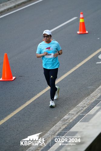 Race photo from KBP City Run 2024
