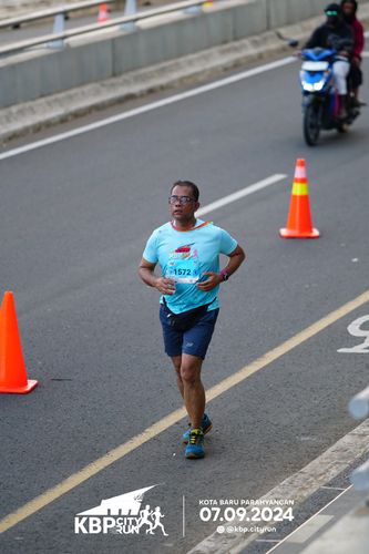 Race photo from KBP City Run 2024