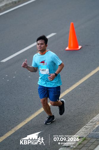 Race photo from KBP City Run 2024