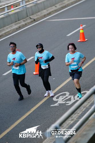 Race photo from KBP City Run 2024