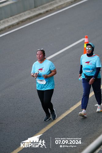 Race photo from KBP City Run 2024