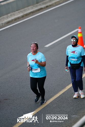 Race photo from KBP City Run 2024