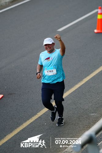 Race photo from KBP City Run 2024