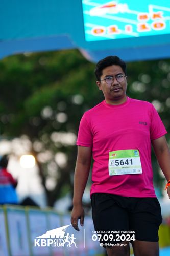 Race photo from KBP City Run 2024