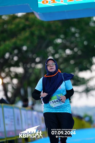 Race photo from KBP City Run 2024