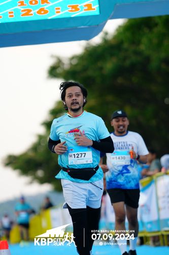 Race photo from KBP City Run 2024