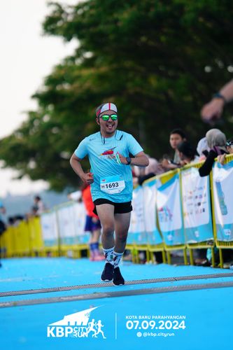 Race photo from KBP City Run 2024