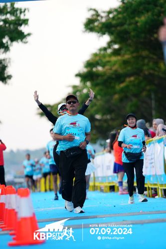 Race photo from KBP City Run 2024