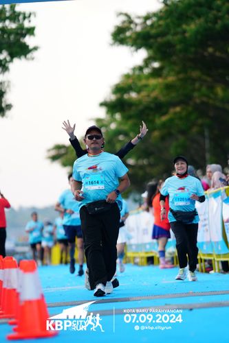 Race photo from KBP City Run 2024
