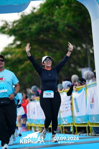 Race photo from KBP City Run 2024