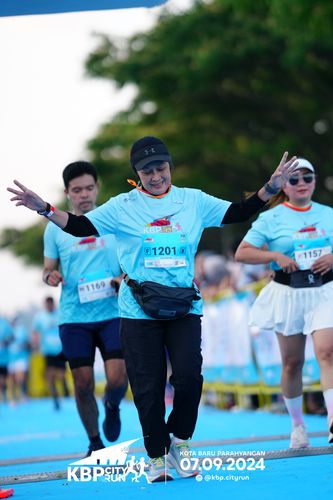 Race photo from KBP City Run 2024