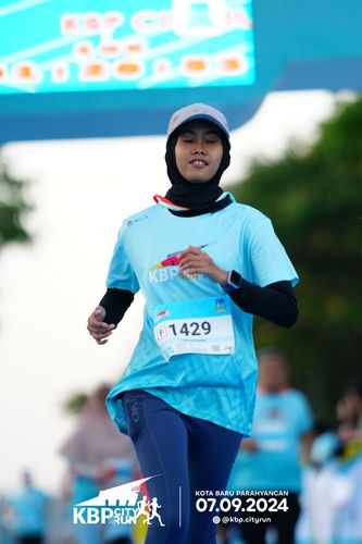 Race photo from KBP City Run 2024