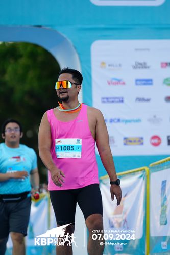 Race photo from KBP City Run 2024