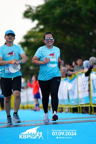 Race photo from KBP City Run 2024