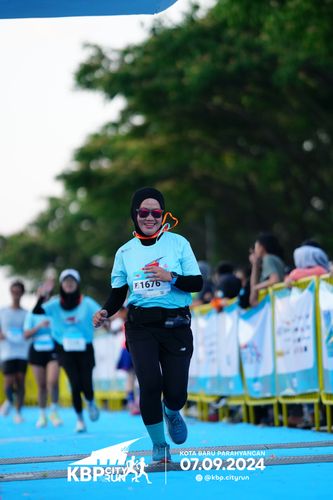 Race photo from KBP City Run 2024